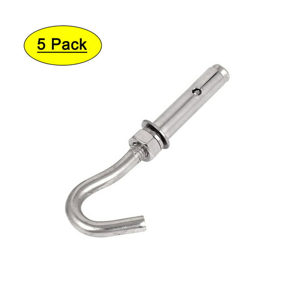 uxcell M8x120mm 304 Stainless Steel Air Condition Fitting Sleeve Anchor Expansion Bolt 5pcs 